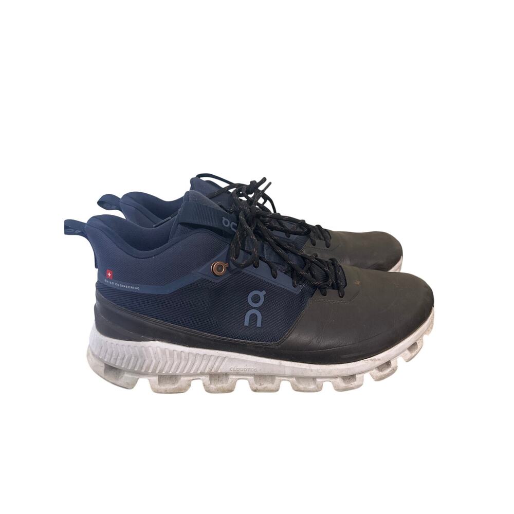 ON-Running Mens Cloud Hi Ink/Brown Running Shoes 13